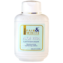 Fair & White Aloe Vera Lait Eclaircissant 	Cosmetics
